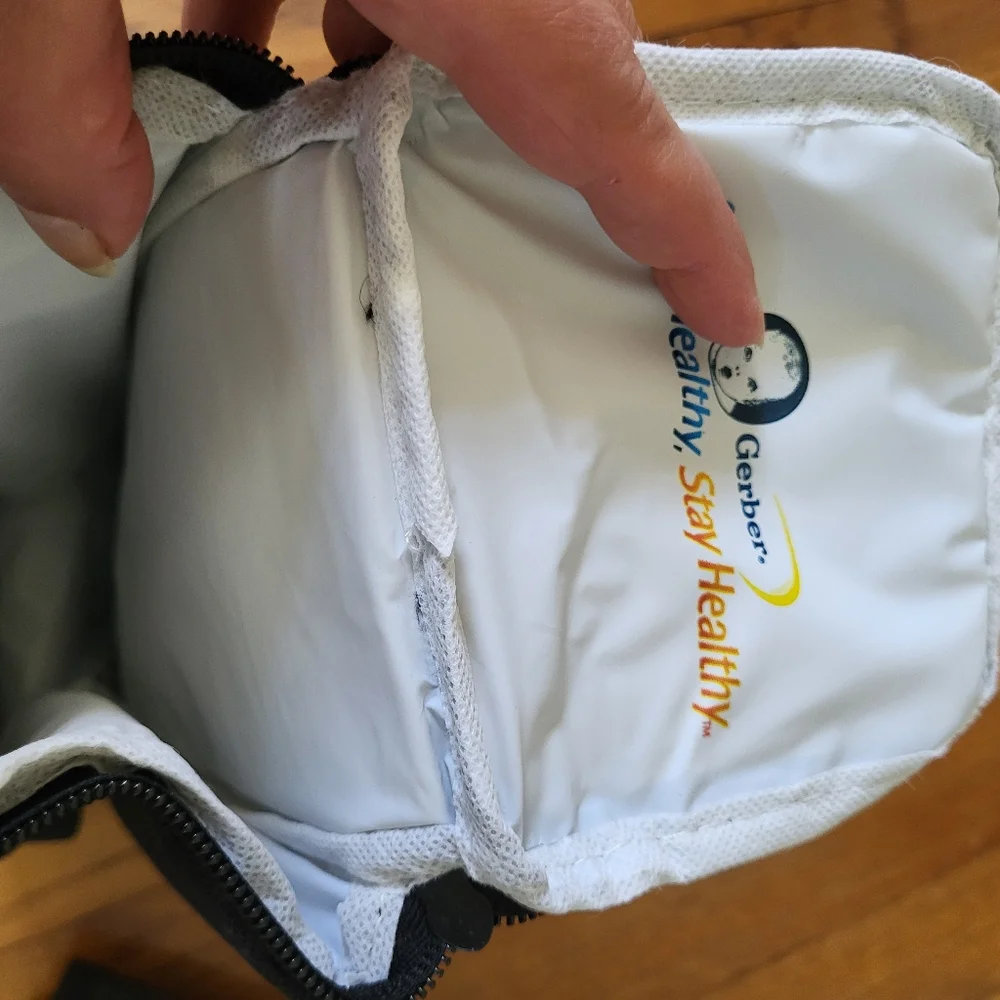 Gerber Baby Insulated Bottle Bag Pouch‎ Portable Diaper Changing Pad